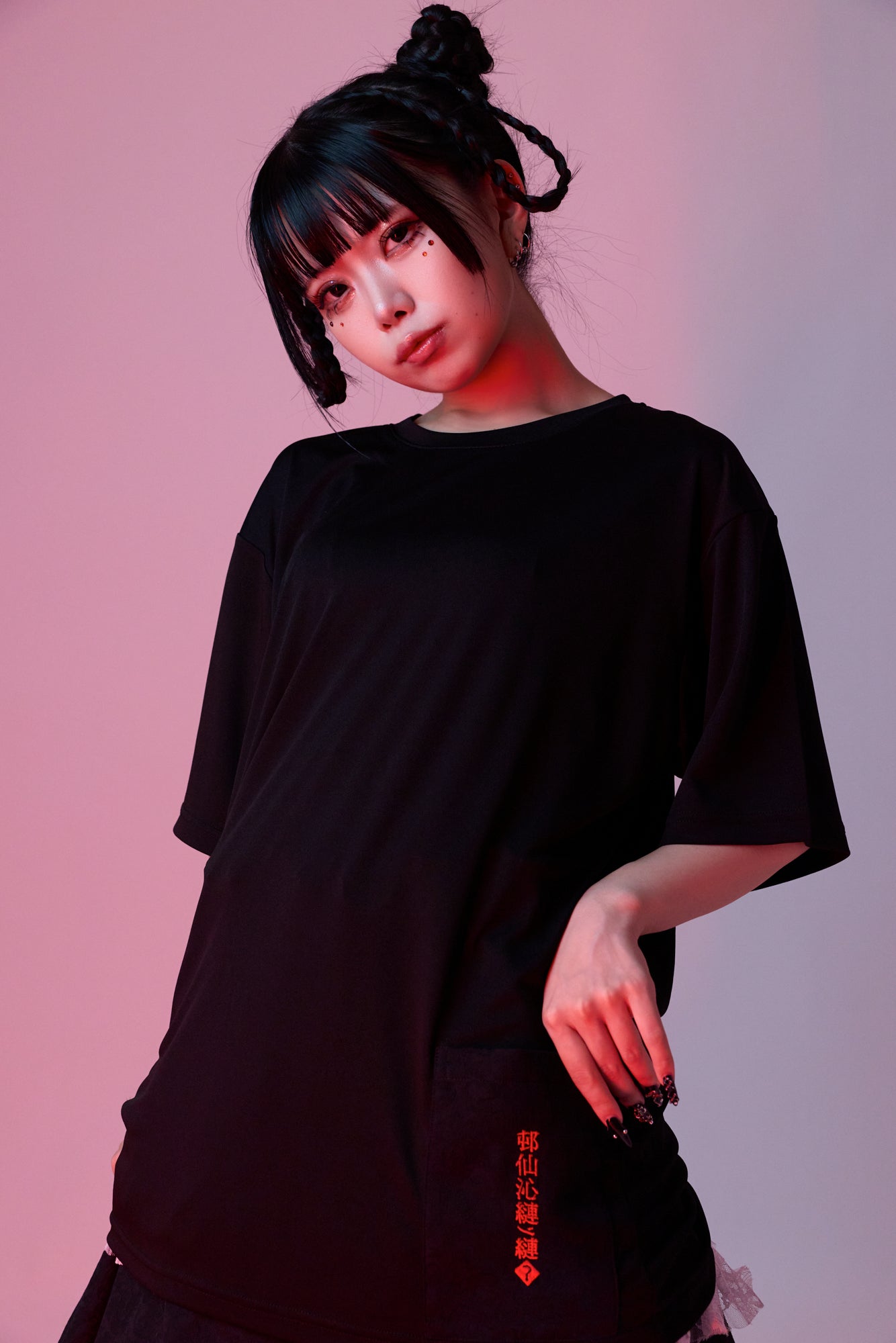 サイリウムポケットTシャツ(結城みこver)
